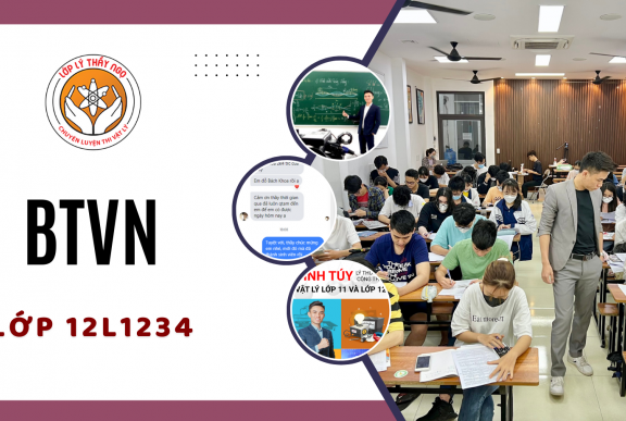 BTVN LỚP 12L1234 NĂM HỌC 2024 - 2025